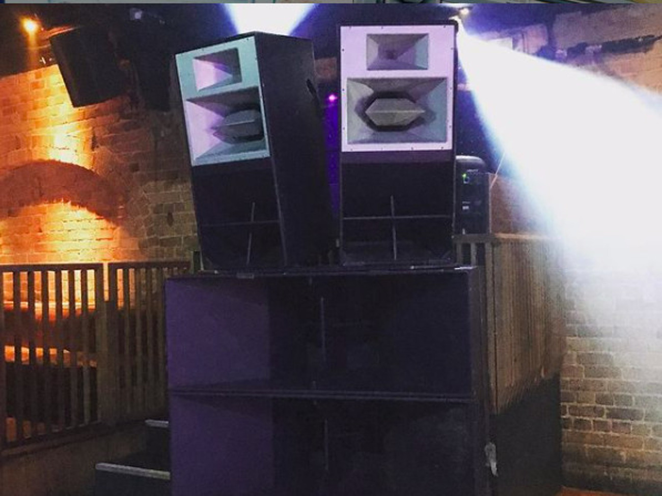 Funktion-one sound system hire rental from audio boost ltd