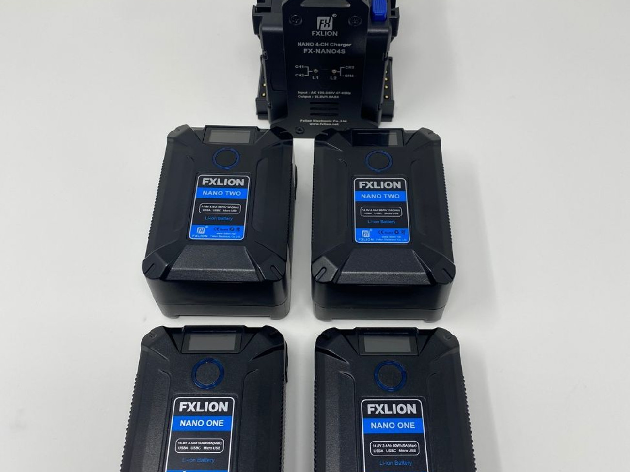 Fx lion nano one & two 4 kit - v-lock batteries