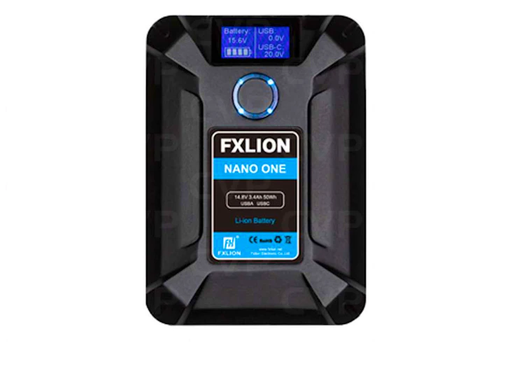 Fx lion nano one battery v-mount v-lock battery