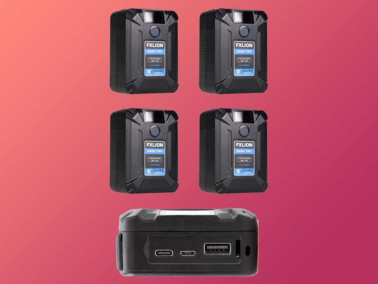 V-lock batteries - fx lion 