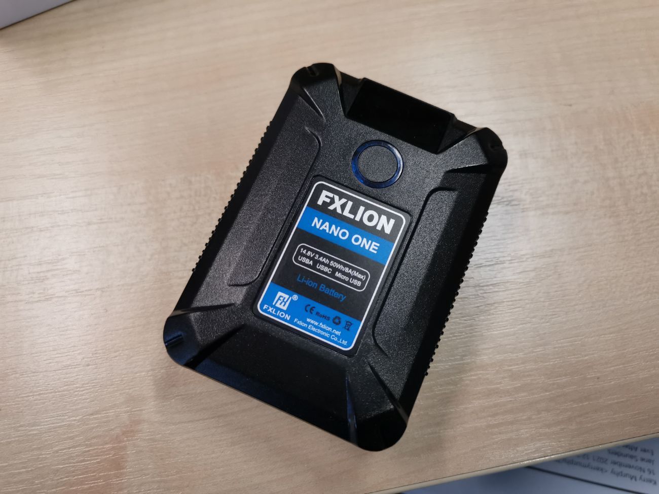 Fxlion nano one v lock battery 50wh 