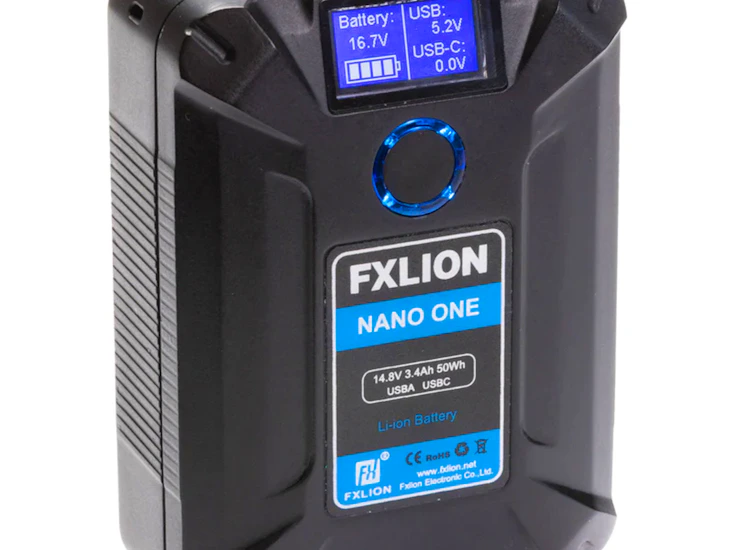 Fxlion nano one v-mount battery