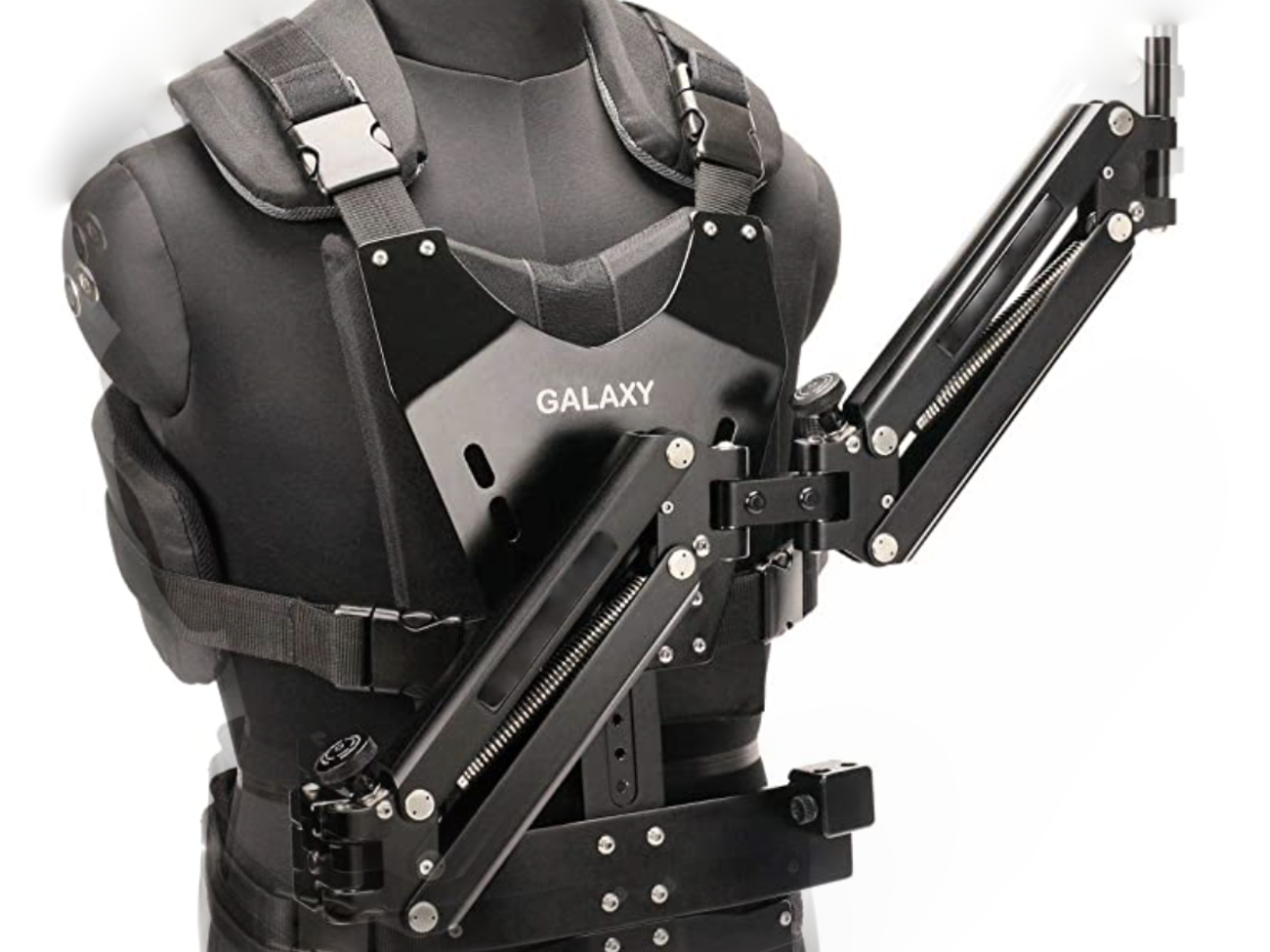 Galaxy pro dual arm and vest body mounted steadycam