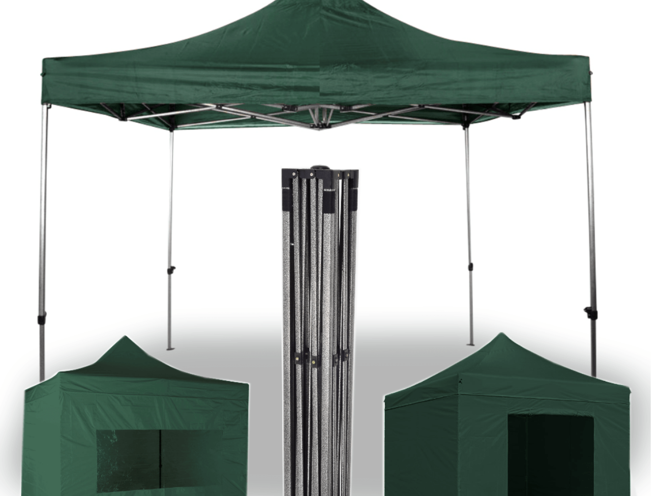 Gazebo - 3m x 3m (green)