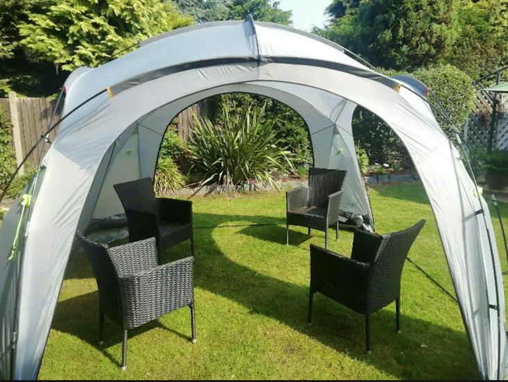Gazeebo / shelter 3.5 by 3.5 - all sides open independently
