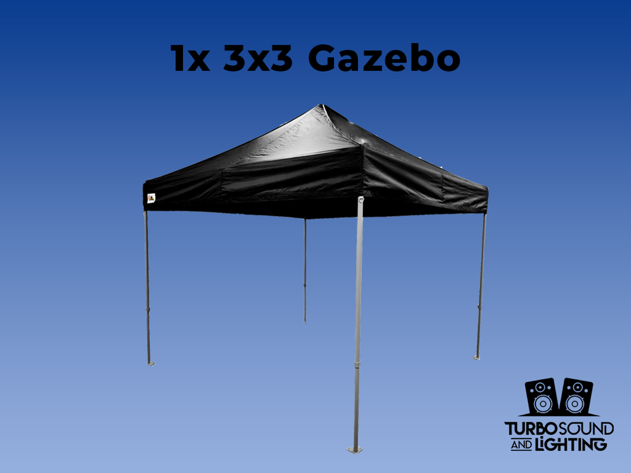 Gazebo 3m x 3m pop up