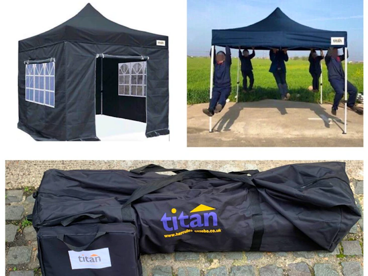 Gazebo 3x3m pop up party event garden film bbq marquee dj market