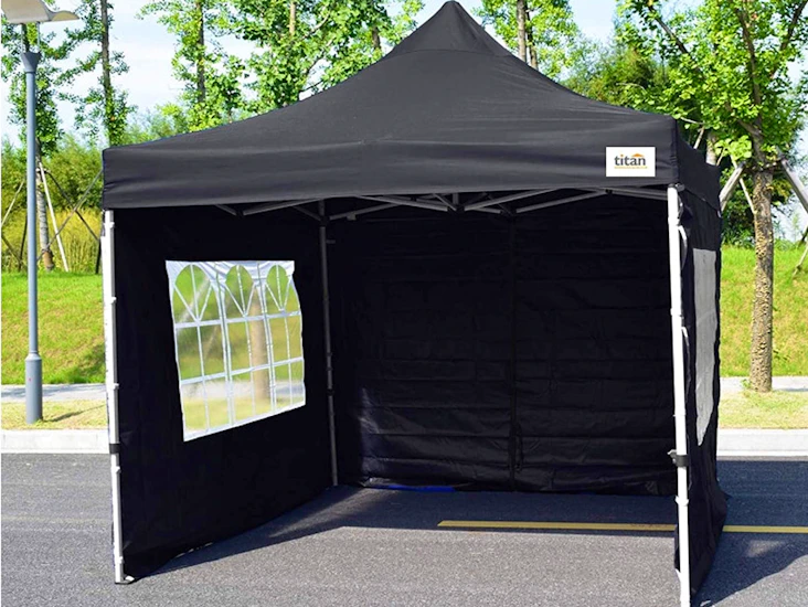 Gazebo 3x3m pop up party event garden film bbq marquee table tent