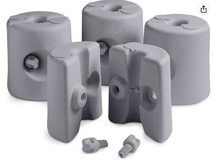 Gazebo water weights set of 4