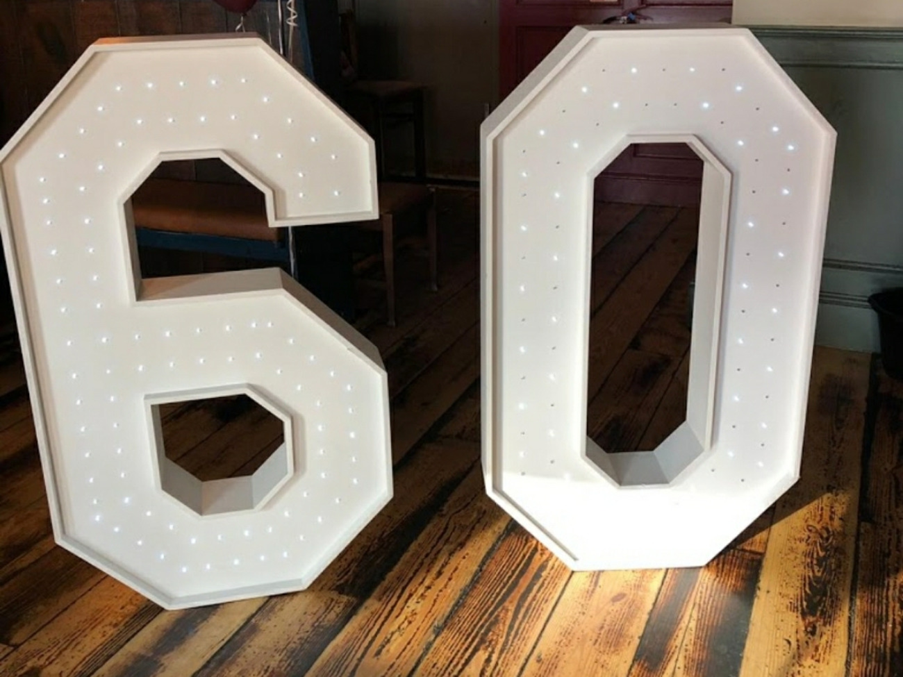 Giant led numbers