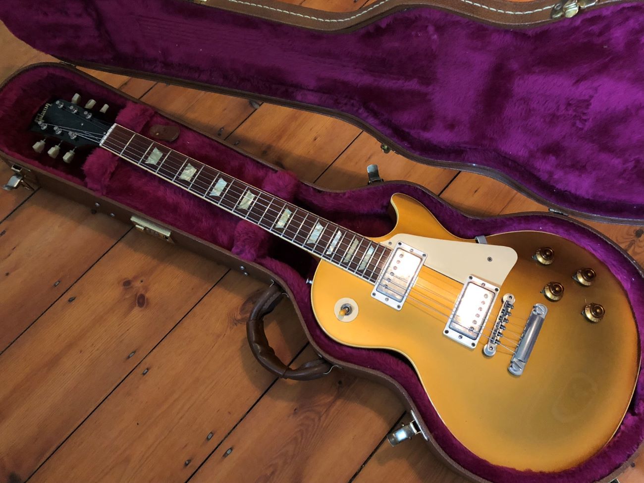 Gibson les paul classic goldtop 1996 electric guitar