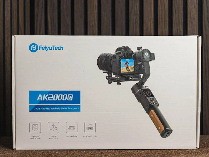 Gimbal 3-axis handheld camera stabilizer - feiyutech ak2000c