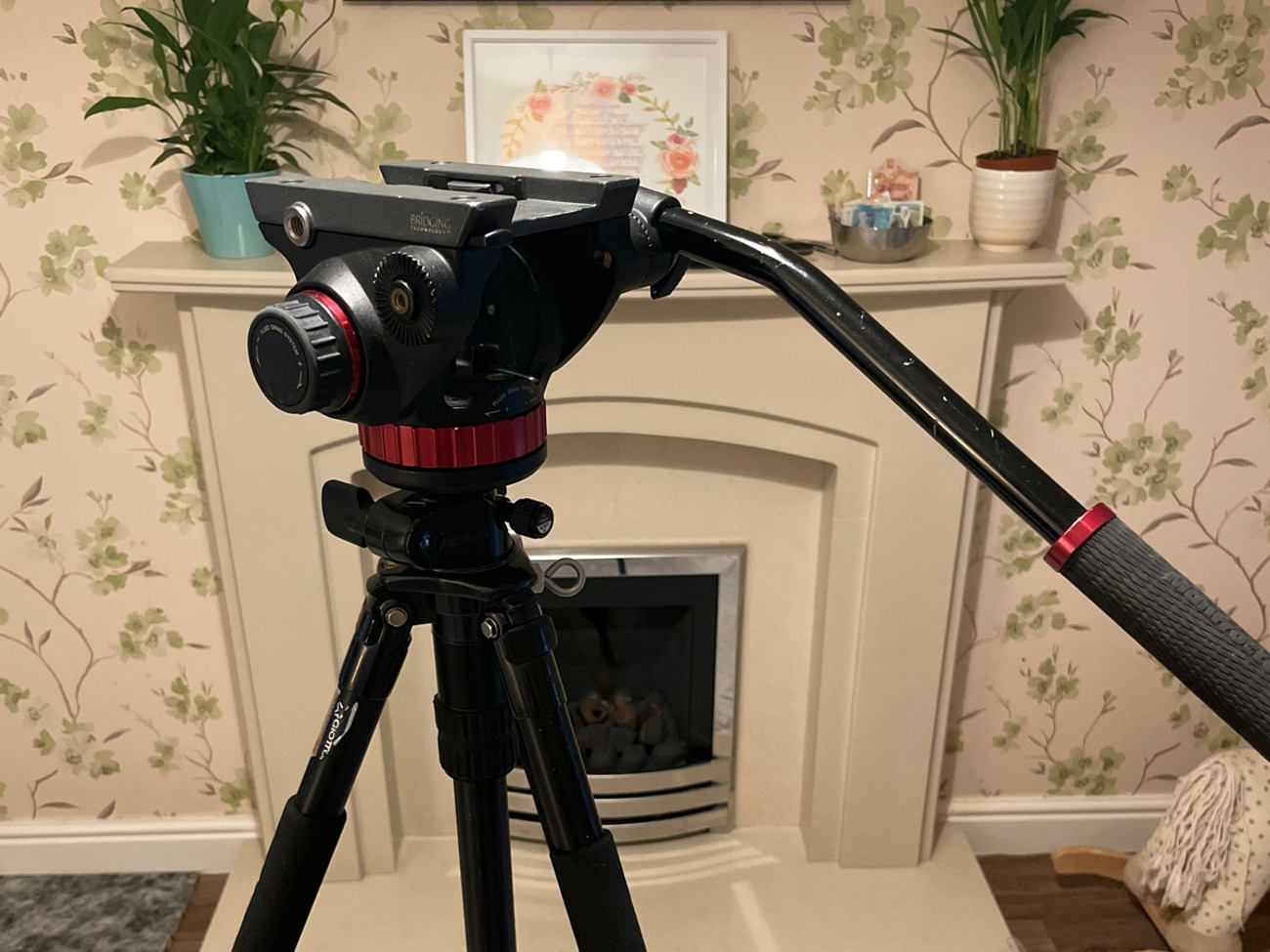 Giotto tripod & manfrotto video head