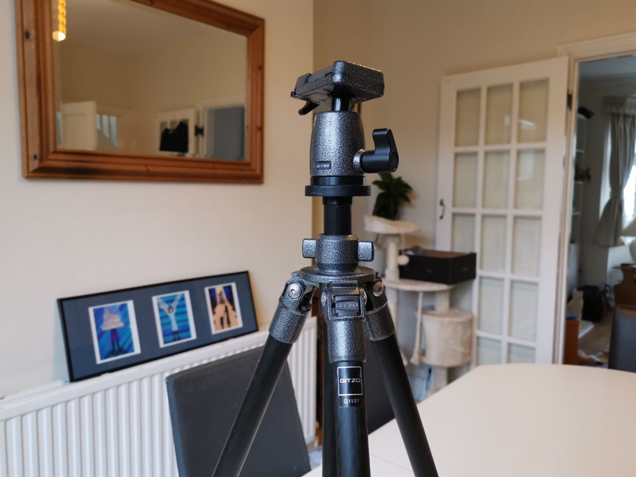 Gitzo g1197 tripod and g1187m ball head