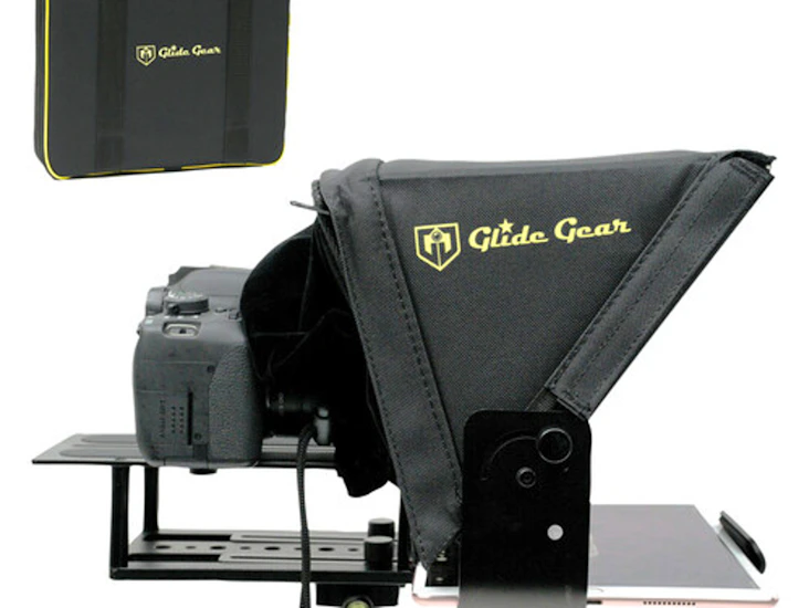 Glide gear ipad smartphone teleprompter v2