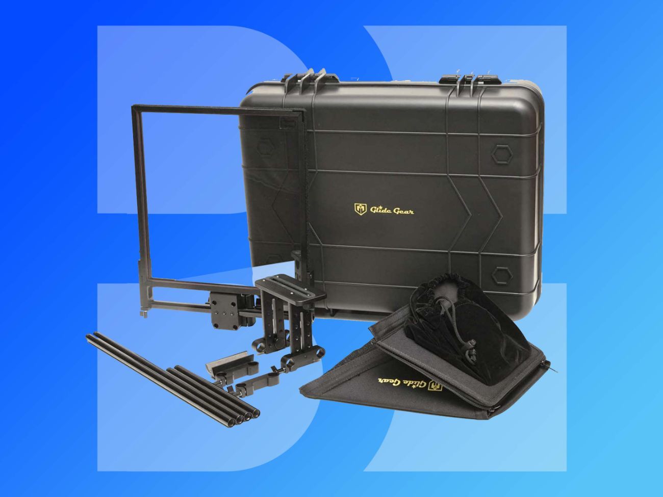 Glide gear tmp 750 teleprompter for large tablets ipad 12.9