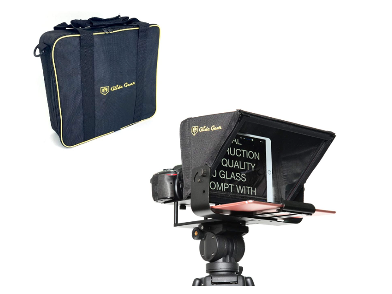 Glide gear tmp100 ipad / smartphone teleprompter autocue