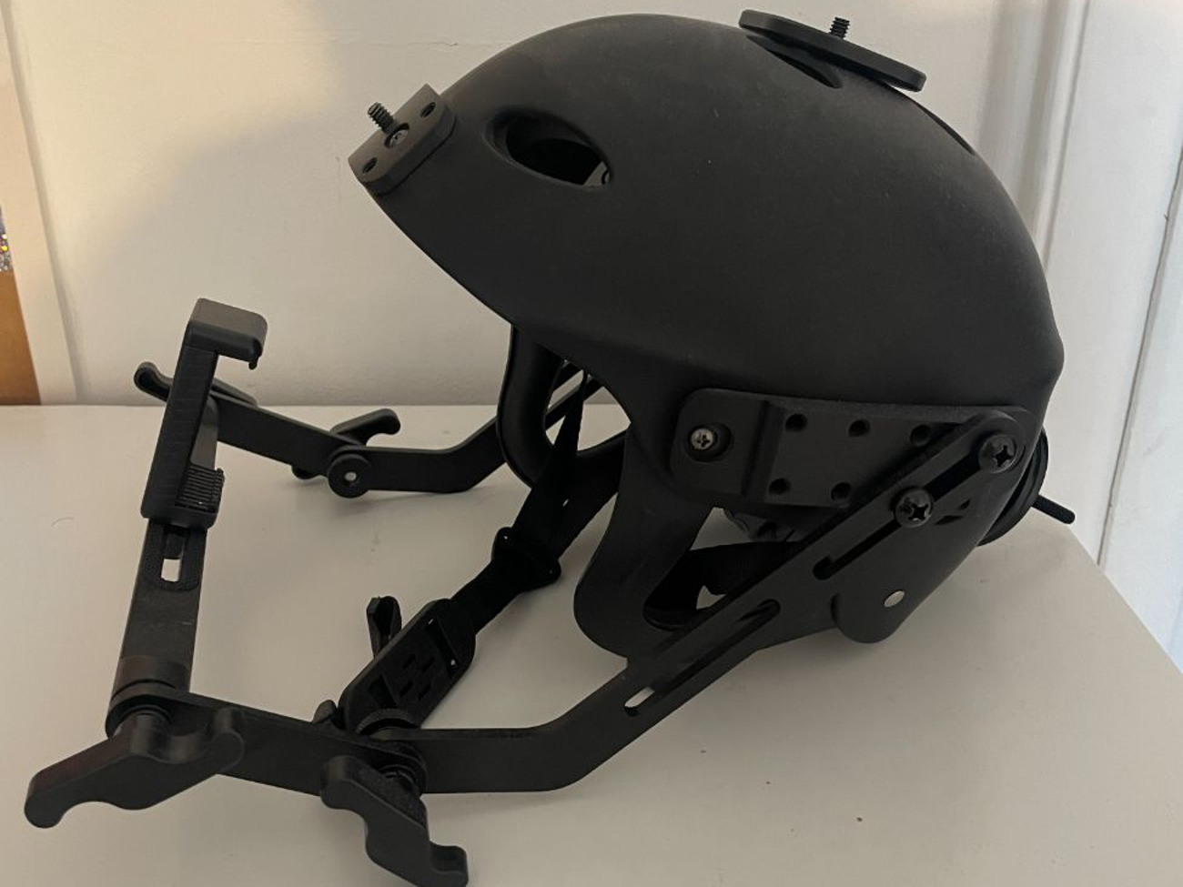 Glidecam pov helmet rig