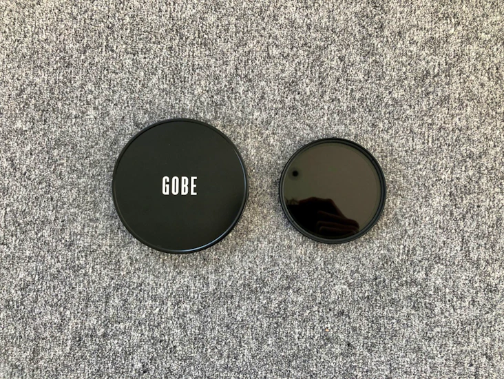 Gobe ndx 82mm variable neutral density (nd) lens filter + step rings