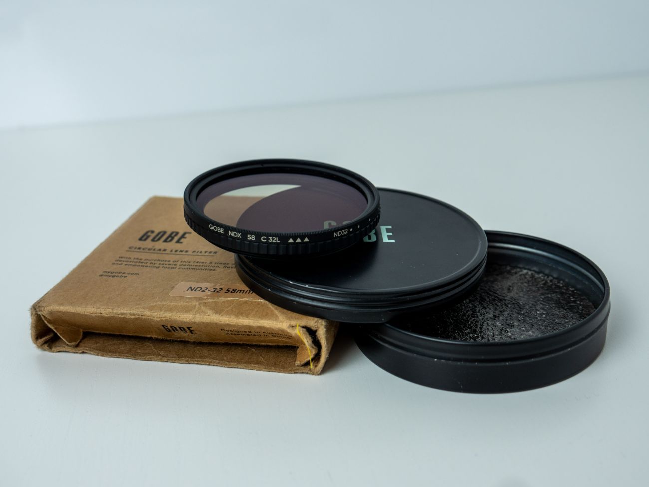 Gobe variable nd filter (58mm)