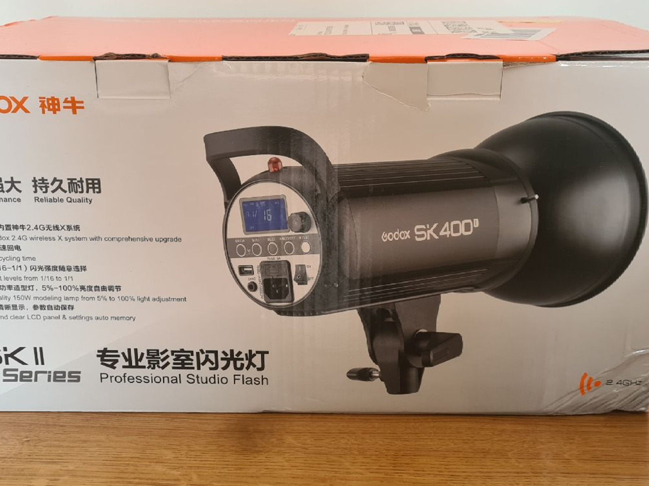 Godot sk400ii studio flash