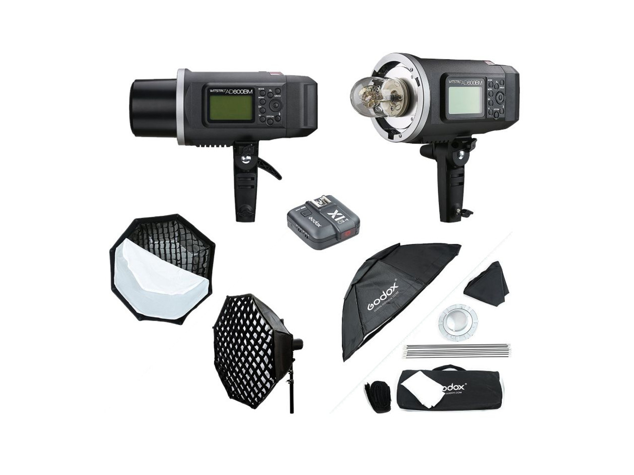 Godox battery powered flash head strobe studio light -canon sony nikon panasonic olympus