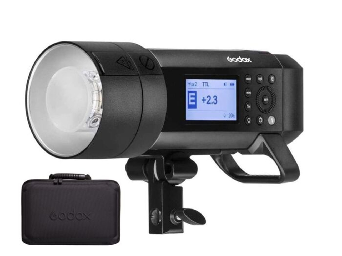 Godox ad400 pro flash head + softbox + trigger + stand