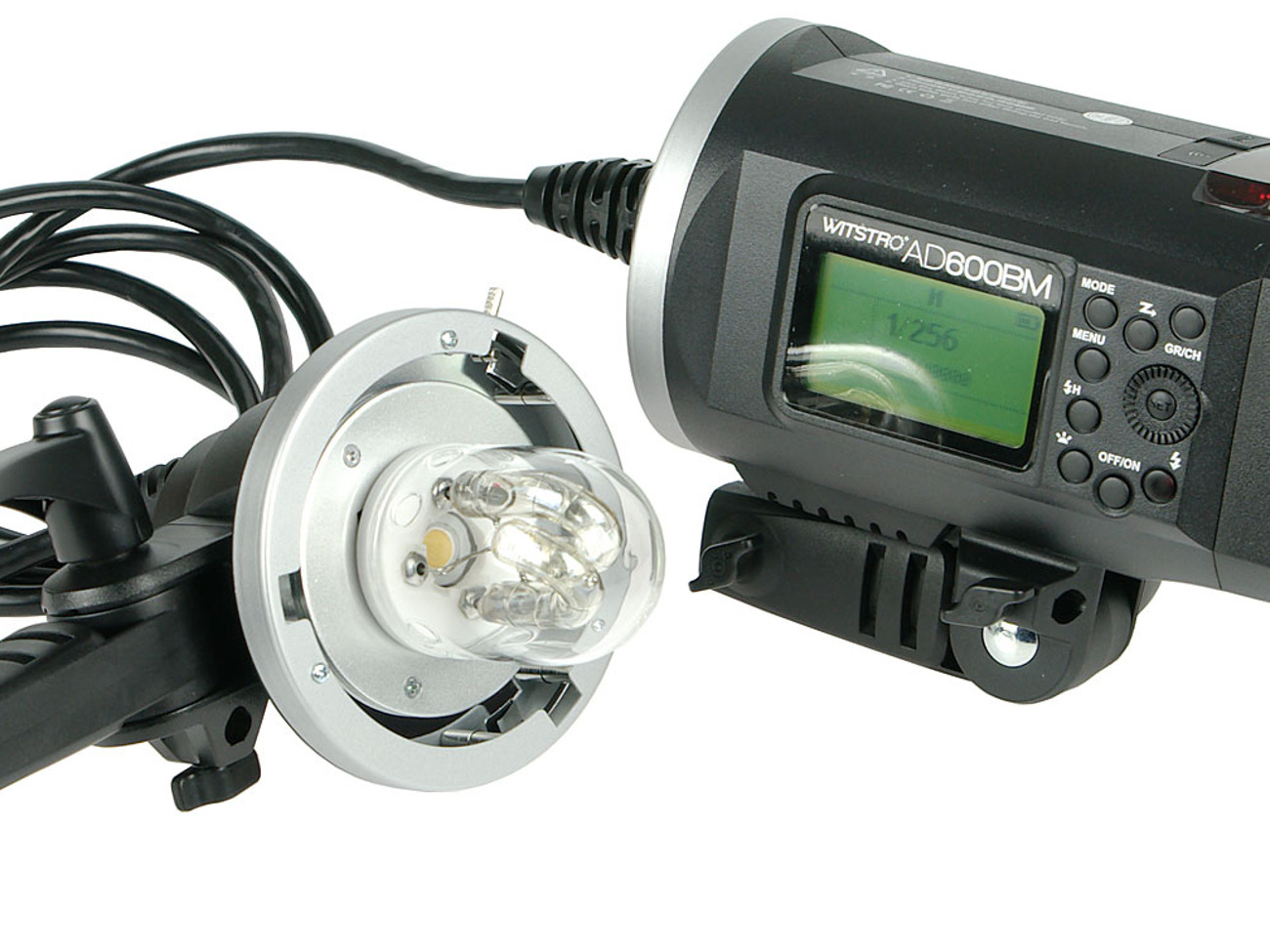 Godox ad600bm strobe with 95cm octabox