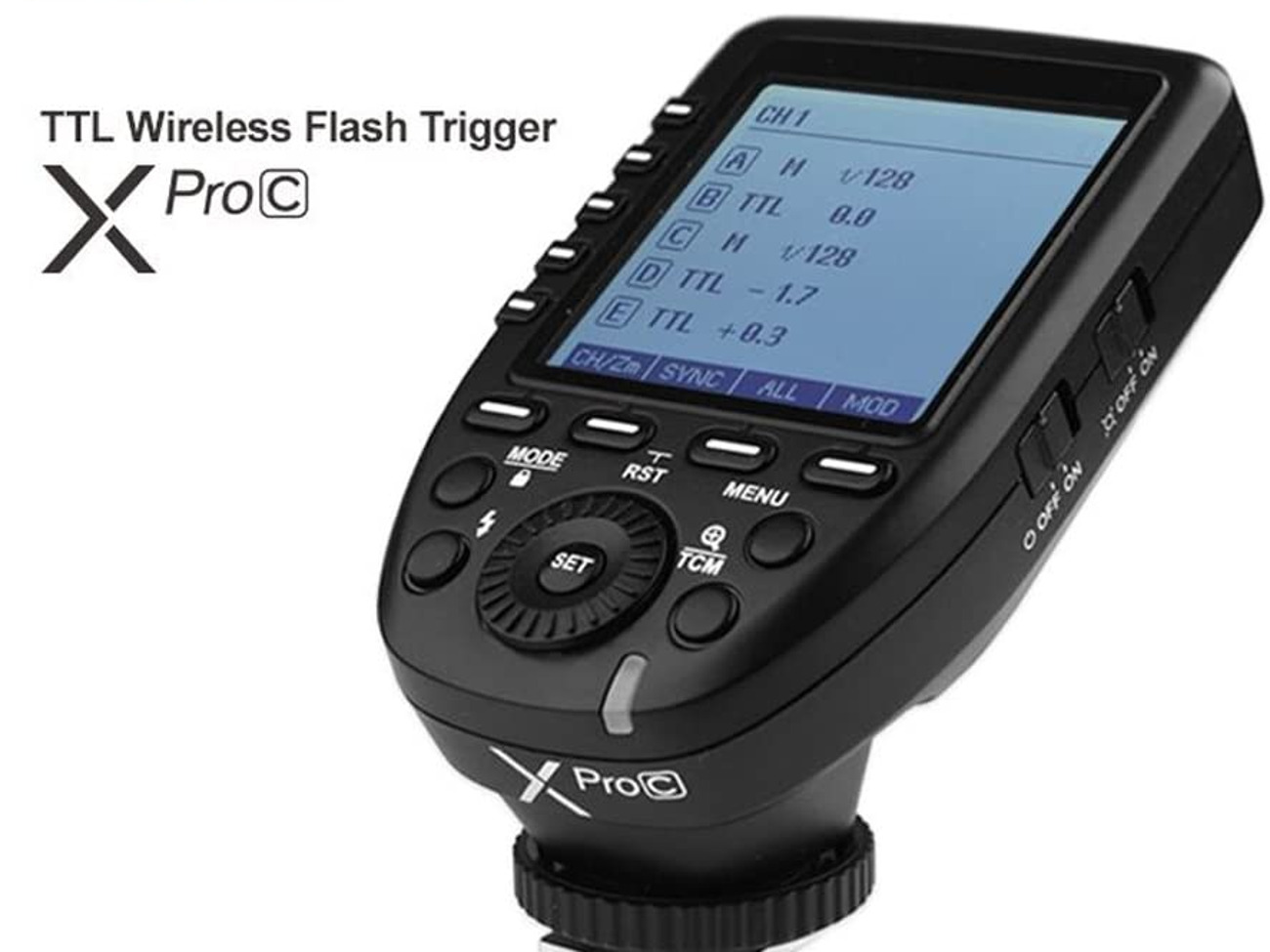 Godox canon  wireless  flash strobe trigger 