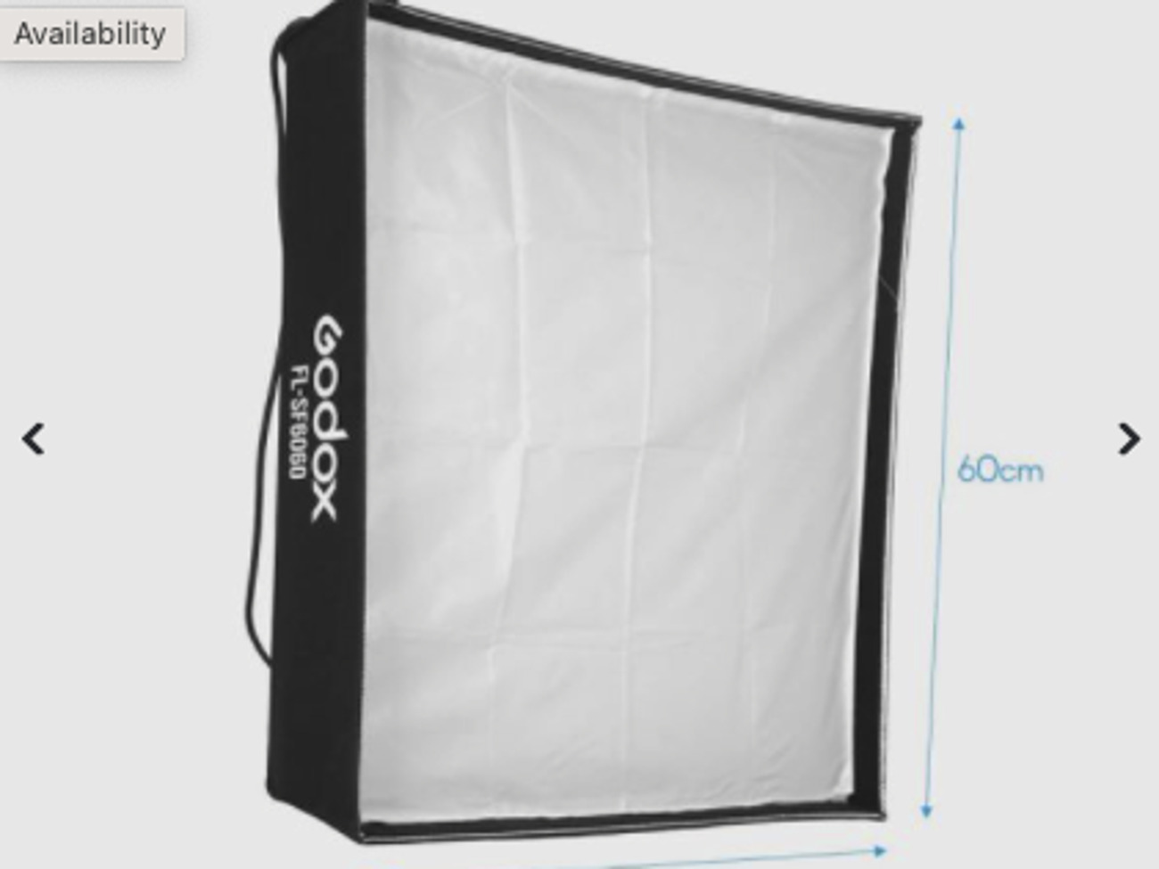 Godox fl150s flexible led video light 60 x 60cm