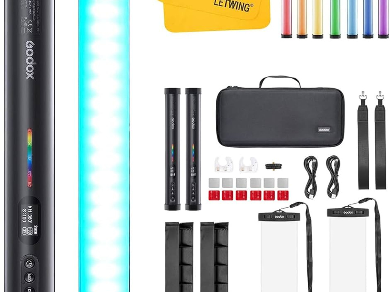 Godox led tl30 2-light kit with accessories