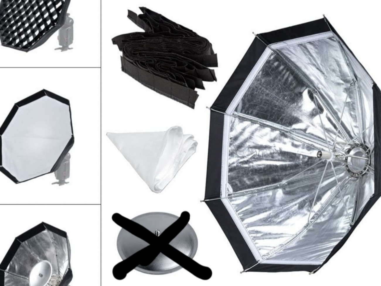 Godox soft box set for flashes ad180 ad360 