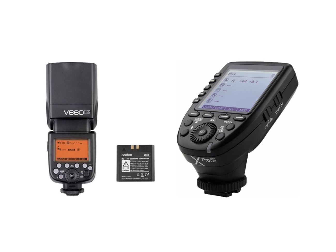 Godox sony ving v860iis ttl li-ion flash / speedlite
