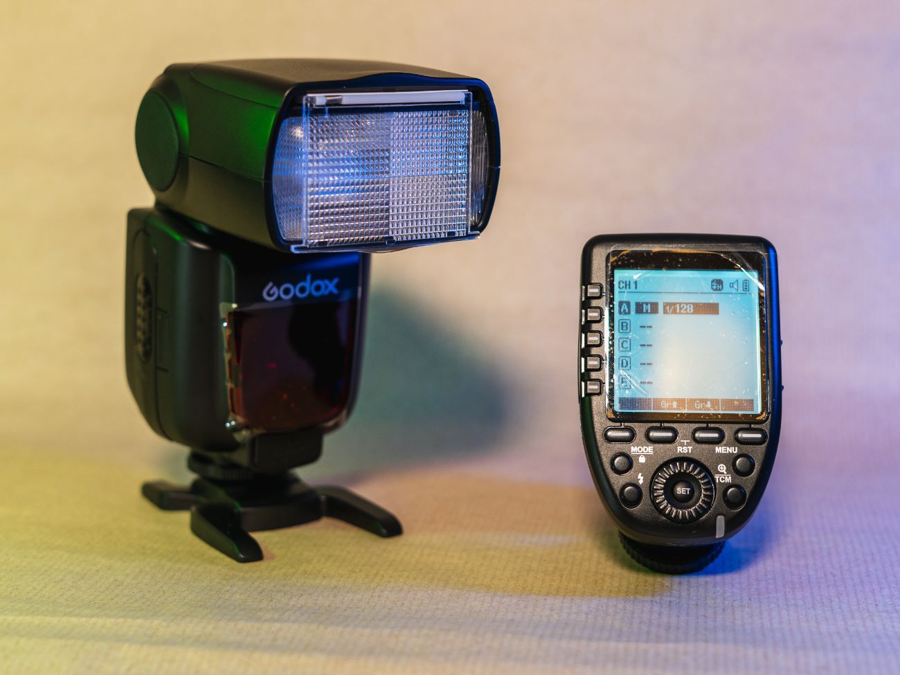 Godox speedlite and wireless triger for sony