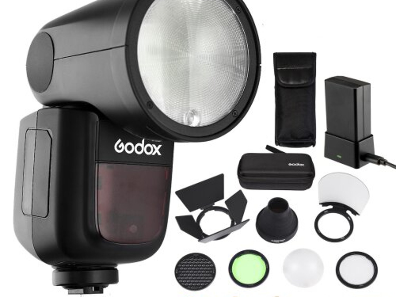 Godox v1-s flash and accesories for sony  cameras