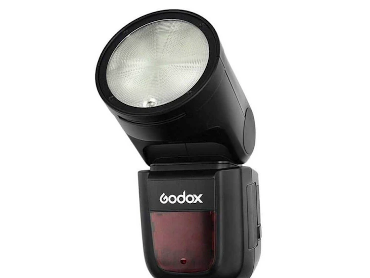 Godox v1-s ttl li-ion round head flash for sony