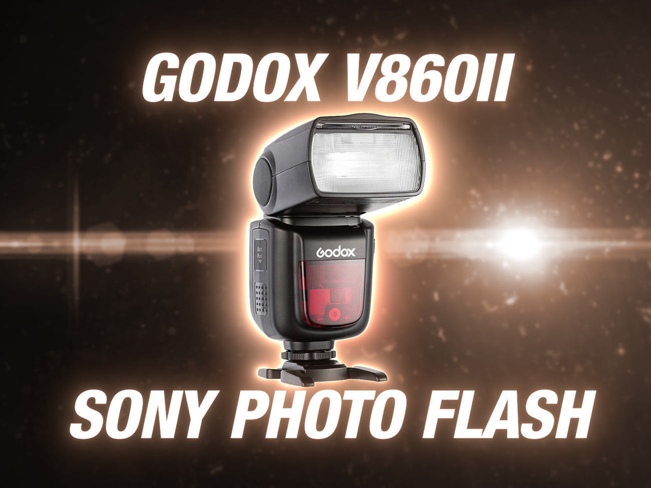 Godox v860ii li-ion flash for sony + flash diffuser