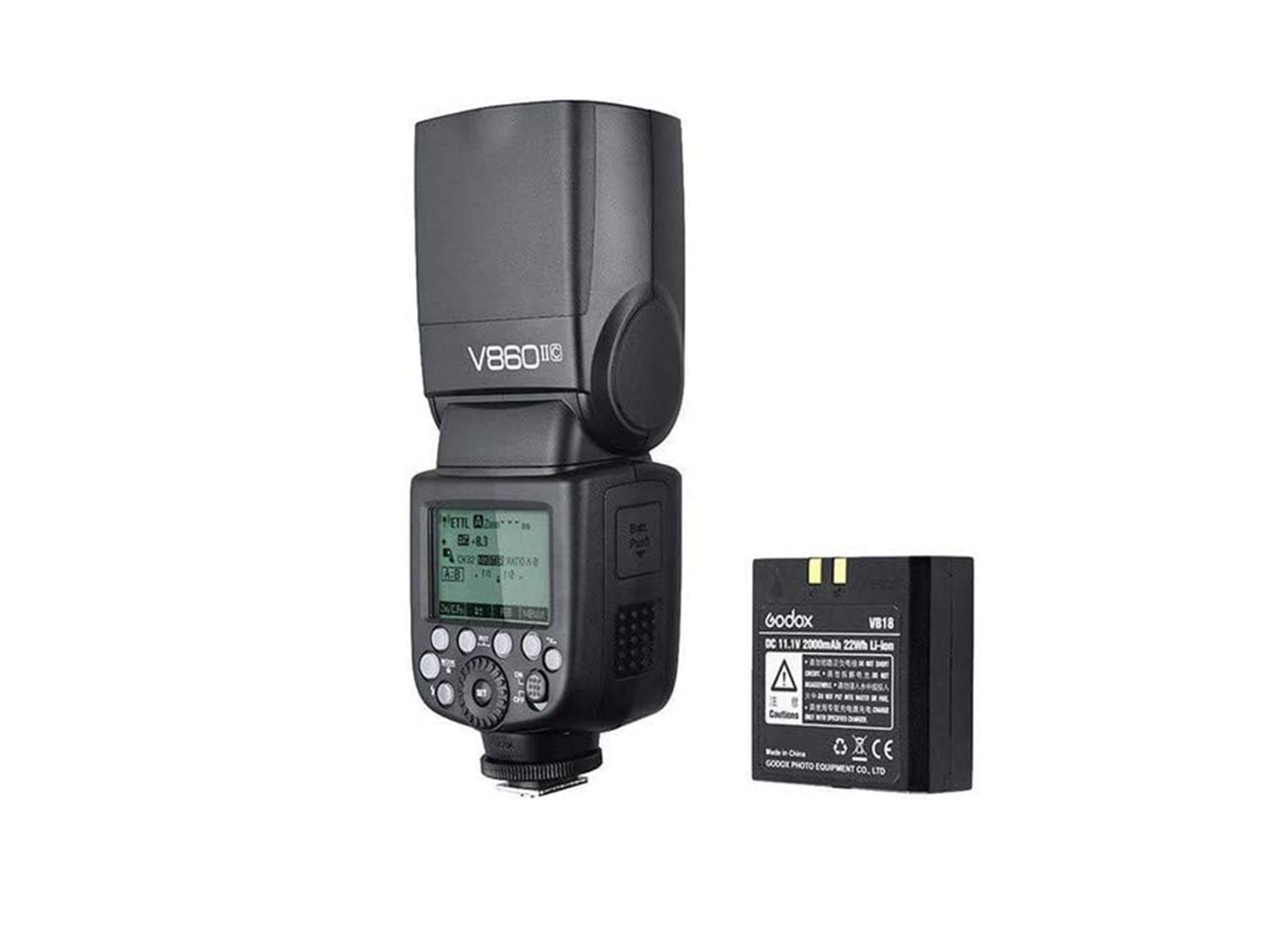 Godox v860ii-c speedlite flash for canon dslrs