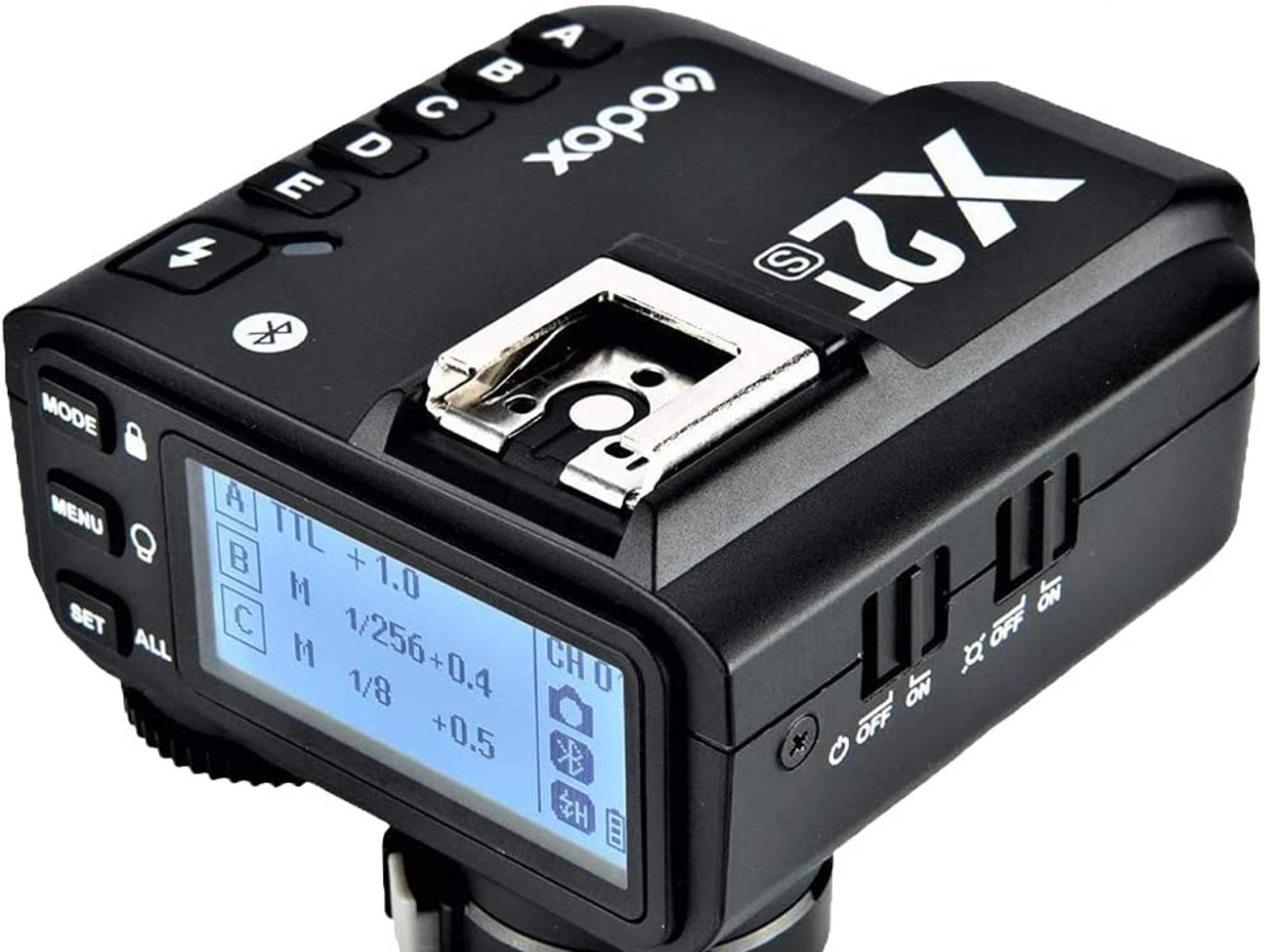 Godox x2t-s wireless flash trigger for sony camera