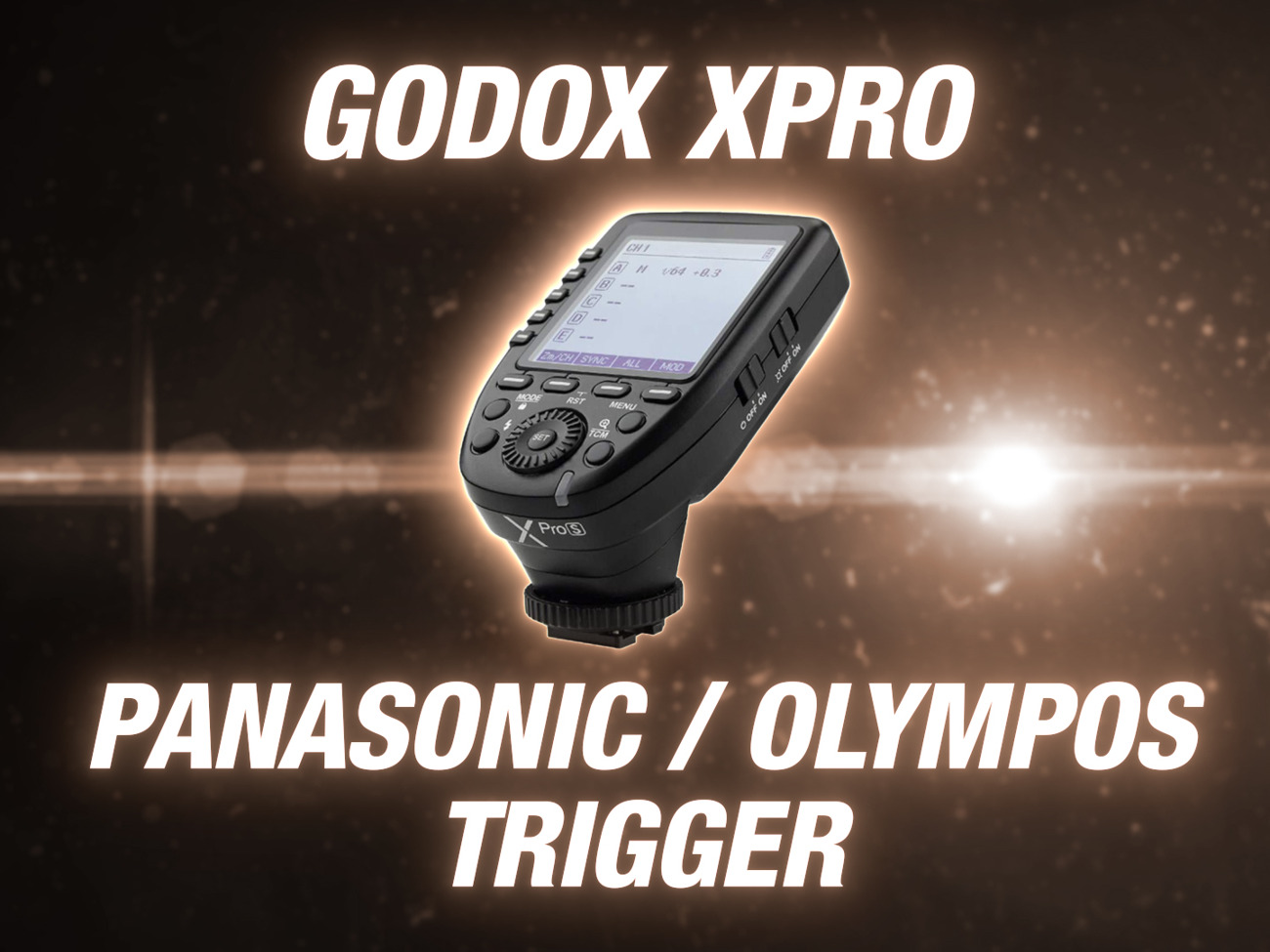 Godox xpro ttl wireless trigger sony