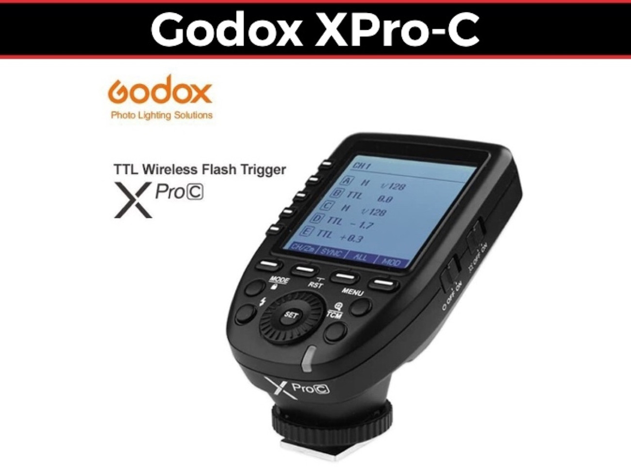 Godox xpro-c canon