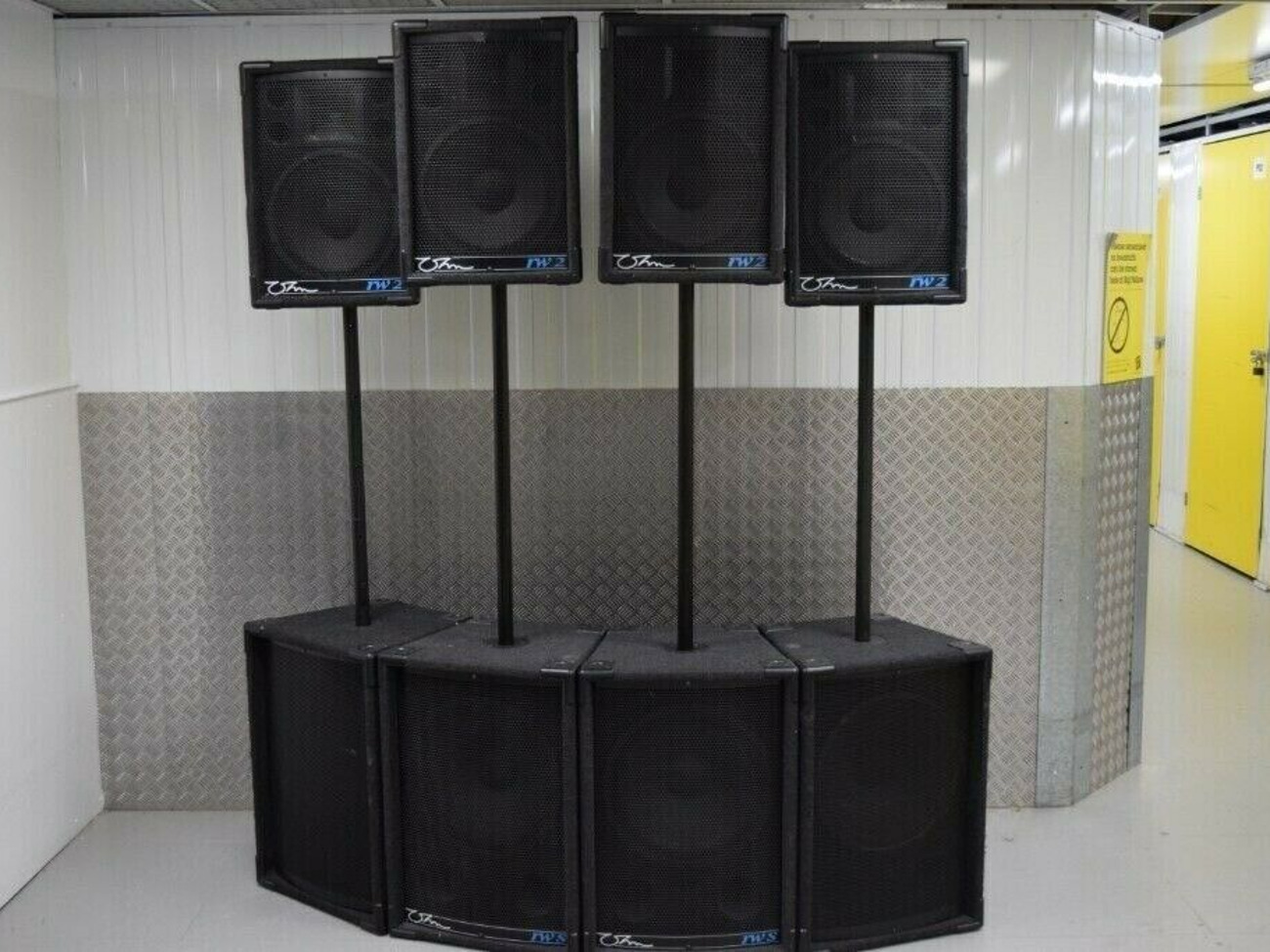 Gold speaker package - (delivery & setup available)