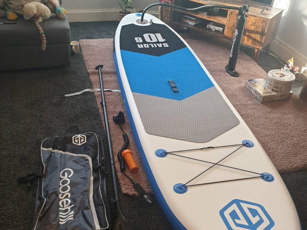 Rent Goosehill Stand Up Paddle Board from Peter M, Partick East