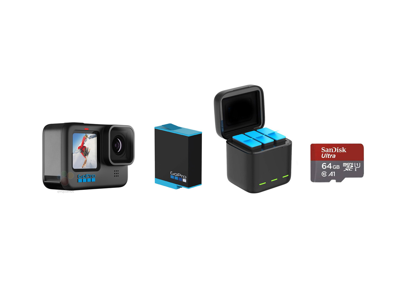 Gopro hero 10 + 4x batteries
