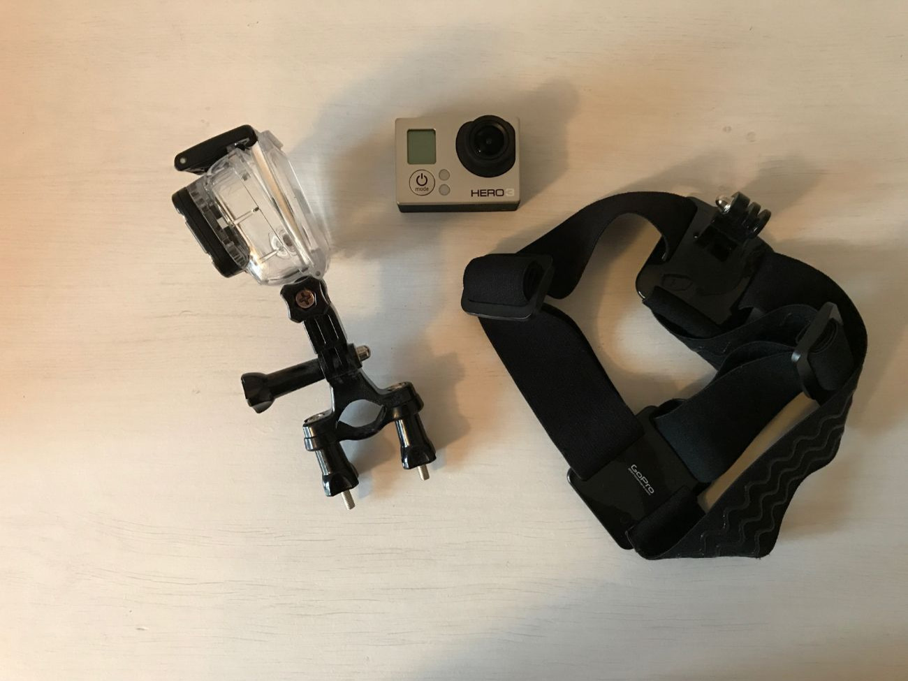 Gopro hero 3 + accessories
