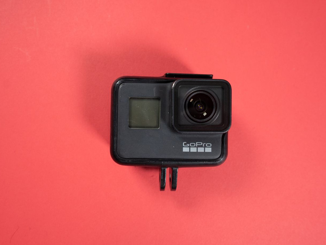 Gopro hero 7 black edition camera with car mount