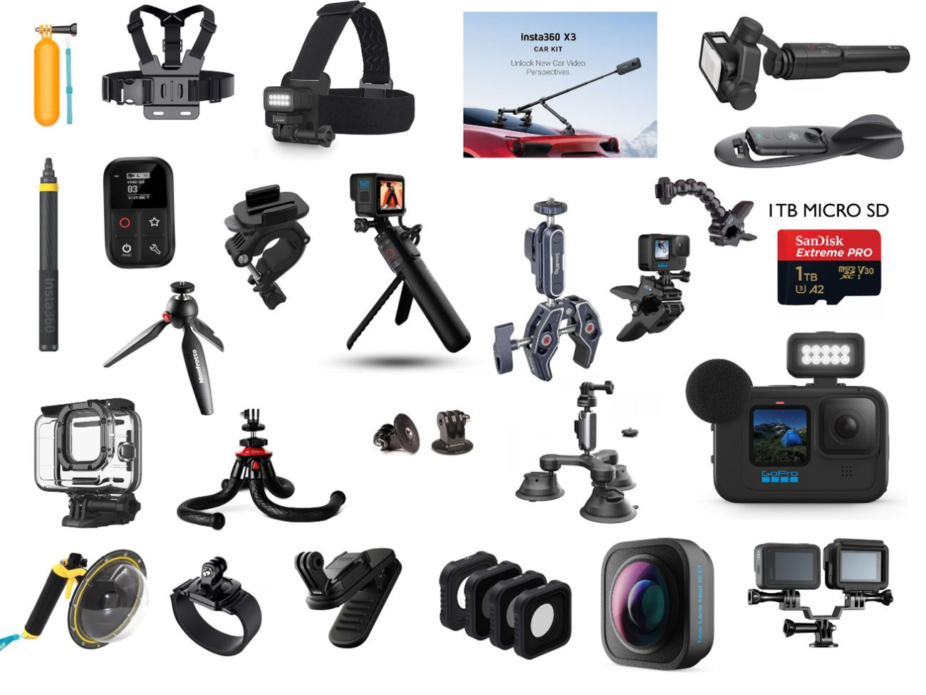 Gopro hero accessories / everything