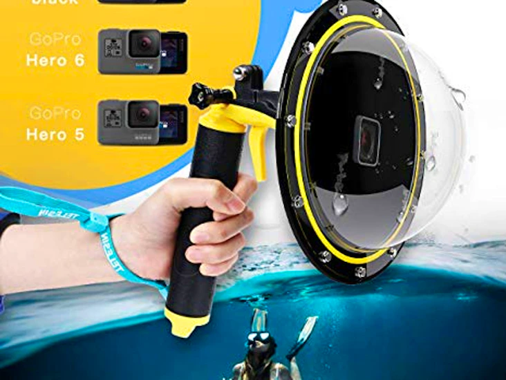 Gopro hero underwater water dome