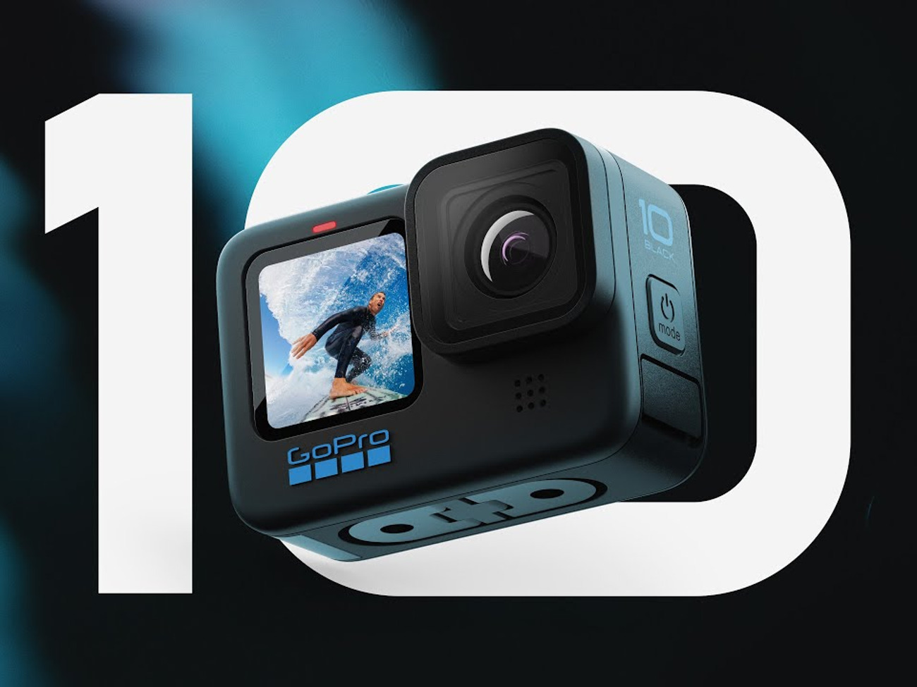 Gopro hero10 black - new gp2 processor, 5.3k60 + 4k120