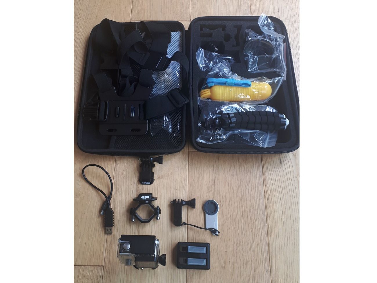 Gopro hero4 black action kit1
